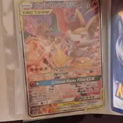The Pokemon Company Charizard & Braixen GX SM230 Promo Holo TAG TEAM 270 HP - Image 1