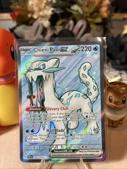 2023 Pokemon TCG - Paldea Evolved: Chien-Pao ex 236/193 - Full Art - Ultra Rare - Image 1
