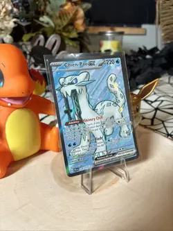 2023 Pokemon TCG - Paldea Evolved: Chien-Pao ex 236/193 - Full Art - Ultra Rare - Image 3
