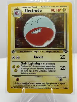 Pokemon Electrode 2/64 1st Edition Jungle Holo 1999 WOTC LP/NM - Image 1