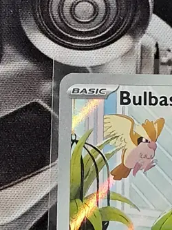 Pokemon Stellar Crown Bulbasaur 143/142 Illustration Rare IR NM Near Mint S2 - Image 4