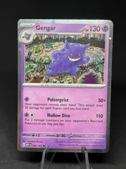 PUNCH SWIRL - Gengar 094/165 Cosmos Holo Pokemon 151 SWSH Sam’s Club - Image 1