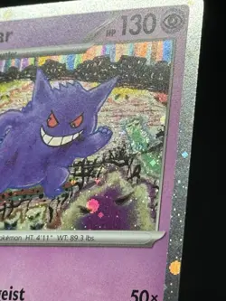 PUNCH SWIRL - Gengar 094/165 Cosmos Holo Pokemon 151 SWSH Sam’s Club - Image 2