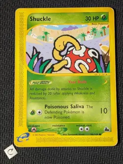 Shuckle 96/144 - Skyridge Common Pokemon TCG MP - Image 1