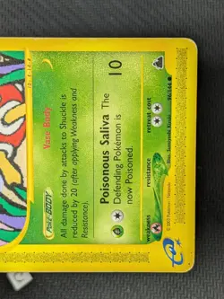 Shuckle 96/144 - Skyridge Common Pokemon TCG MP - Image 5