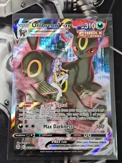 Pokemon Umbreon VMAX Full Art Single Strike Ultra Rare Holo TG23/TG30 310HP - Image 1