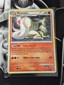 Pokemon TCG Ninetales 17/95 Holo Rare - CoL Call of Legends - Lp - Image 1