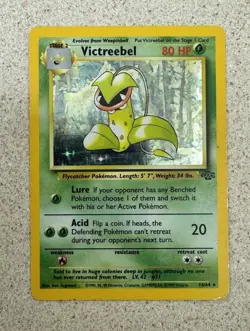 Pokemon TCG Jungle Holo Lot 4: Victreebel, Pinsir, Nidoqueen, Venomoth - Image 3