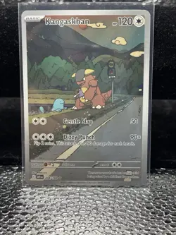 Pokemon TCG Kangaskhan 204/182 Illustration Rare, Destined Rivals SV10 - Image 1