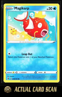 Magikarp #039/192 Pokemon TCG SWSH02: Rebel Clash Common - Image 1