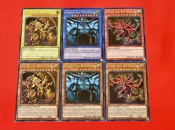 The Winged Dragon Of Ra + Obelisk + Slifer | Both Version Egyptian God | YuGiOh! - Image 1