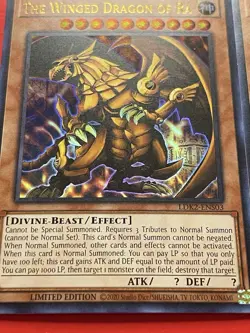 The Winged Dragon Of Ra + Obelisk + Slifer | Both Version Egyptian God | YuGiOh! - Image 2