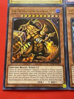 The Winged Dragon Of Ra + Obelisk + Slifer | Both Version Egyptian God | YuGiOh! - Image 3