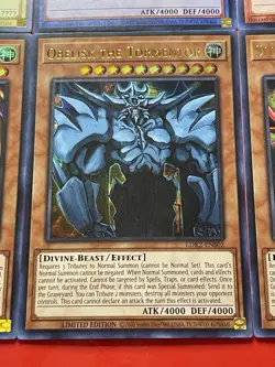 The Winged Dragon Of Ra + Obelisk + Slifer | Both Version Egyptian God | YuGiOh! - Image 5