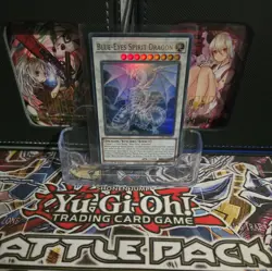 YUGIOH BLUE-EYES SPIRIT DRAGON ULTRA RARE LDS2-EN020 - Image 1