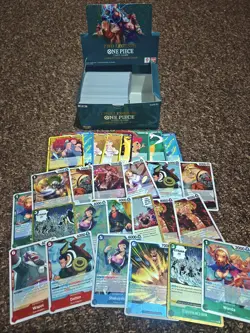 One Piece OP-08 Two Legends Booster Box Bulk Leaders Rare - Image 1