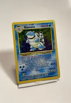 Pokemon Card TCG Blastoise 2/102 HOLO RARE Base Set 1999 WOTC - Image 1