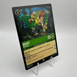 Disney Lorcana Beast 70/204 Legendary Wolfsbane Non-Foil TCG Card - Image 2