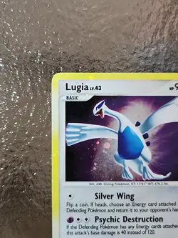 Pokemon TCG Lugia 14/132 Secret Wonders Holo Bleed Dual Swirl Rare 2007 Card NM - Image 5