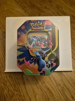 Pokemon TCG Mega Charizard X EX Tin - Brand New and Factory Sealed - Image 1