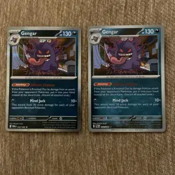 Gengar 050/088 Reverse HOLO + HOLO Pokemon Card Perfect Order - Image 1