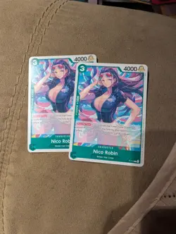 Nico Robin (Heroines Battle Pack) P-111 One Piece Promotion Cards Regular X2 - Image 1
