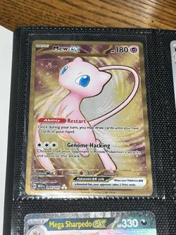 Pokemon Mew EX 205/165 Holo EX Metal Card Pokemon TCG 2015 - Image 1