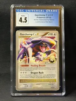 Pokemon Garchomp C LV.X 2010 World Championships Card 145/147 CGC 4.5 VG EX + - Image 1