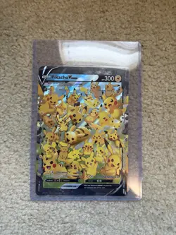 Pikachu V-UNION Jumbo Card Pokemon TCG Celebrations - Image 1