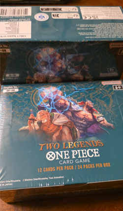 Bandai Namco One Piece Card Game Two Legends Booster Box OP-08 English Ver. - Image 1