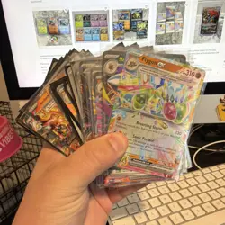 Pokemon TCG Brilliant Stars Flygon ex, Mewtwo Card Lot Holo Full Art English - Image 1