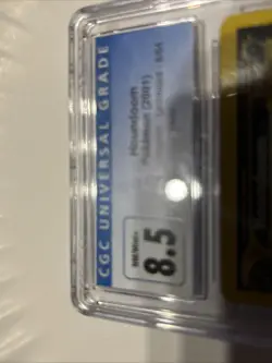 Pokemon 2001 Houndoom Unlimited Holo Neo Revelation Card 8/64 CGC 8.5 - Image 3