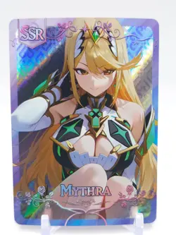 Goddess Trail - Anime Waifu SSR Trading Card - Mythra - Image 1