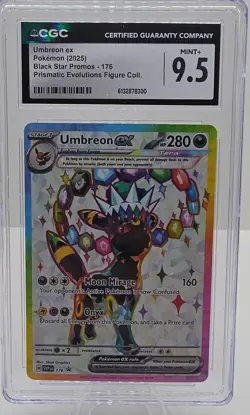 CGC 9.5 Umbreon ex SVP176 Sv: Scarlet & Violet Promo Cards Holo - Image 1