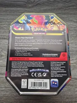 Pokemon TCG - Mega Charizard X ex Tin - Brand New And Sealed - Image 2