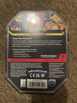 NEW Pokemon TCG Mega Charizard ex Tin Set - X and Y Pair - Sealed - 2026 - Image 5
