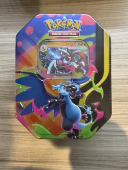 Pokemon TCG | Mega Evolution | Charizard ex Tin X Brand New and Sealed - Image 1