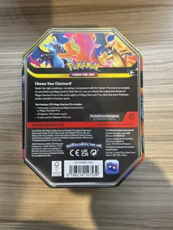Pokemon TCG | Mega Evolution | Charizard ex Tin X Brand New and Sealed - Image 2