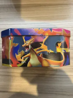 Pokemon TCG | Mega Evolution | Charizard ex Tin X Brand New and Sealed - Image 4