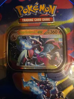 2 x Pokemon TCG: Mega Charizard Ex Tin 🔥 Charizard X and Y ⭐ New & Sealed - Image 3