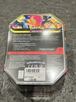 Pokemon TCG - Mega Charizard X ex Tin - Brand New And Sealed - Image 3