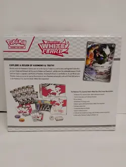 New Sealed Pokemon TCG Scarlet & Violet White Flare Elite Trainer Box 2025 - Image 2