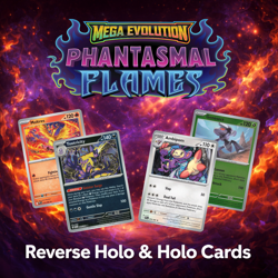 Pokemon Phantasmal Flames – Reverse Holo & Holo Singles - Image 1