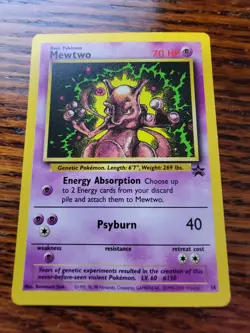 Mewtwo Wotc Black Star Promo #14/53 Pokemon Card - Image 1