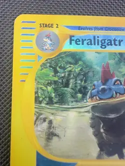 Feraligatr 012/165 Expedition Base Set Reverse Holo Pokemon TCG - Image 2