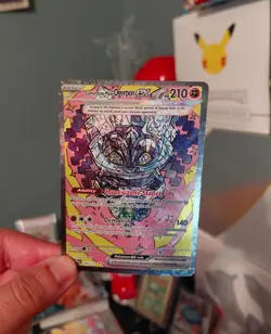 Pokemon Cornerstone Mask Ogerpon ex 160/131 Sv: Prismatic Evolutions Holo - Image 1