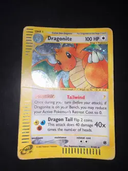 Pokemon Dragonite Expedition Holo Rare #9 ENG - Image 2