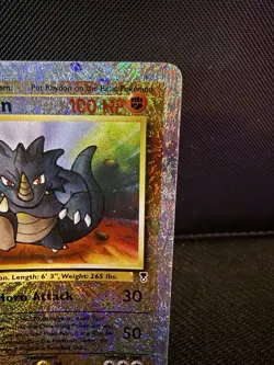 Pokemon Rhydon #35/110 Legendary Collection Reverse Holo HP - Image 2