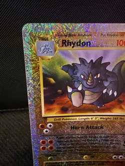 Pokemon Rhydon #35/110 Legendary Collection Reverse Holo HP - Image 3