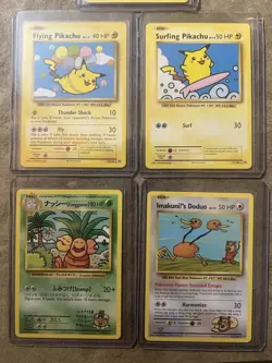 Pokemon XY Evolutions Secret Rare Set Of 5 Pikachu Exeggutor Doduo Team Rocket - Image 3